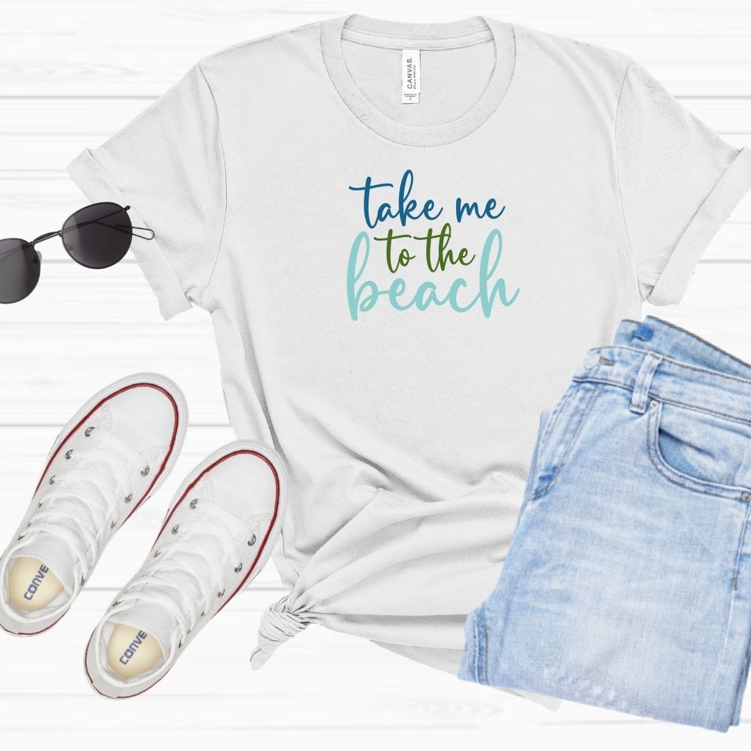 Take Me To The Beach Short Sleeve T-Shirt