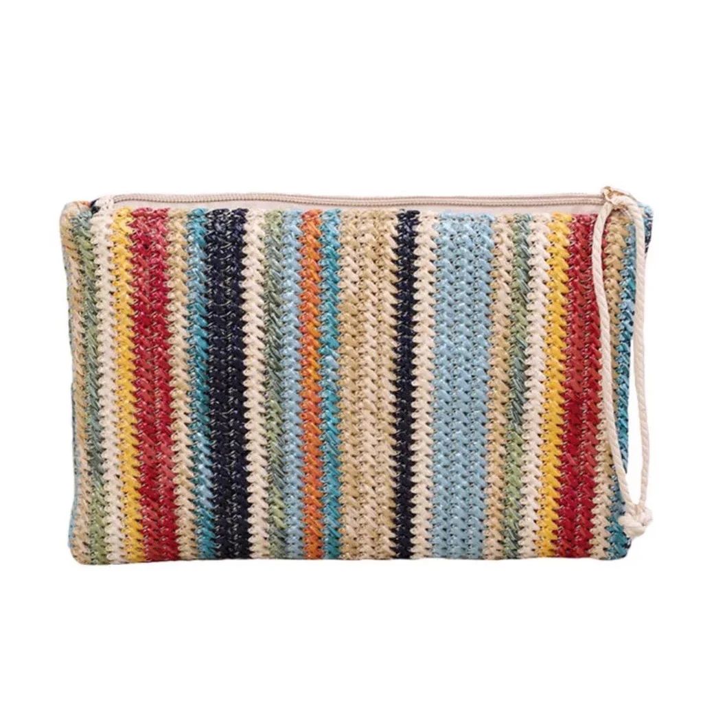 The Riviera Woven Clutch