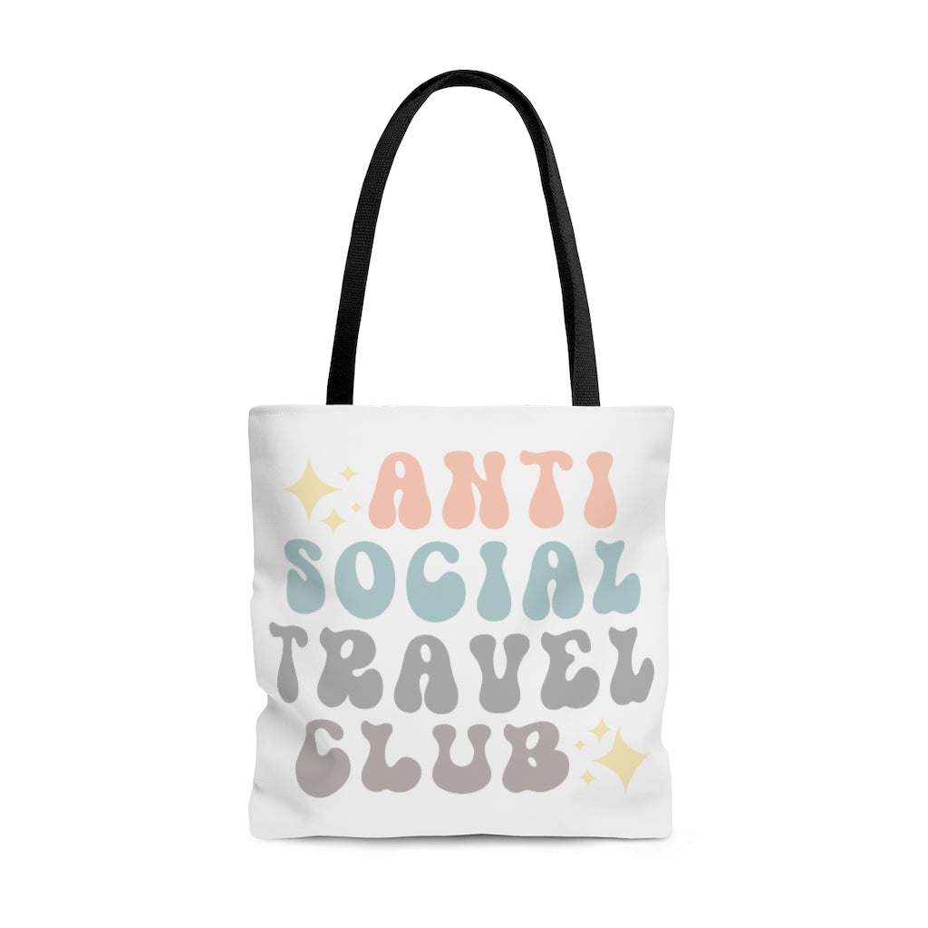 Anti Social Travel Club Tote Bag