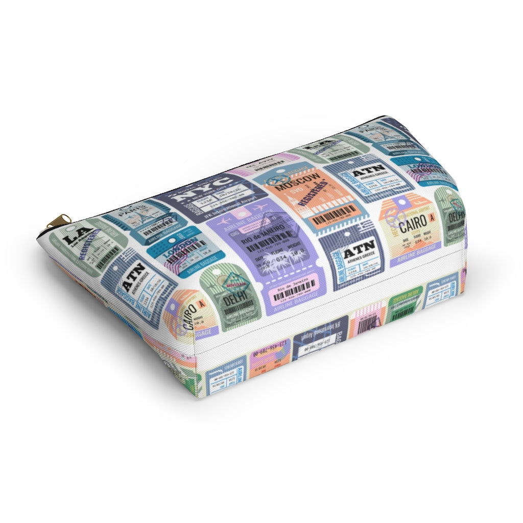 Travel Tickets Accessory Pouch, Large