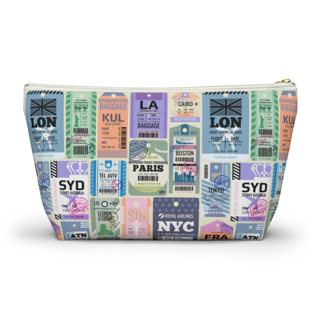 Travel Tickets Accessory Pouch, Large