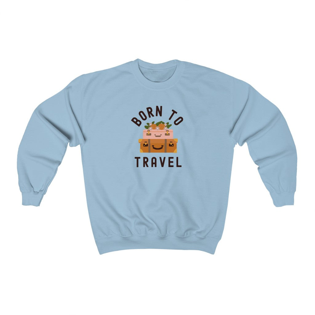 Born to Travel Crewneck Sweatshirt