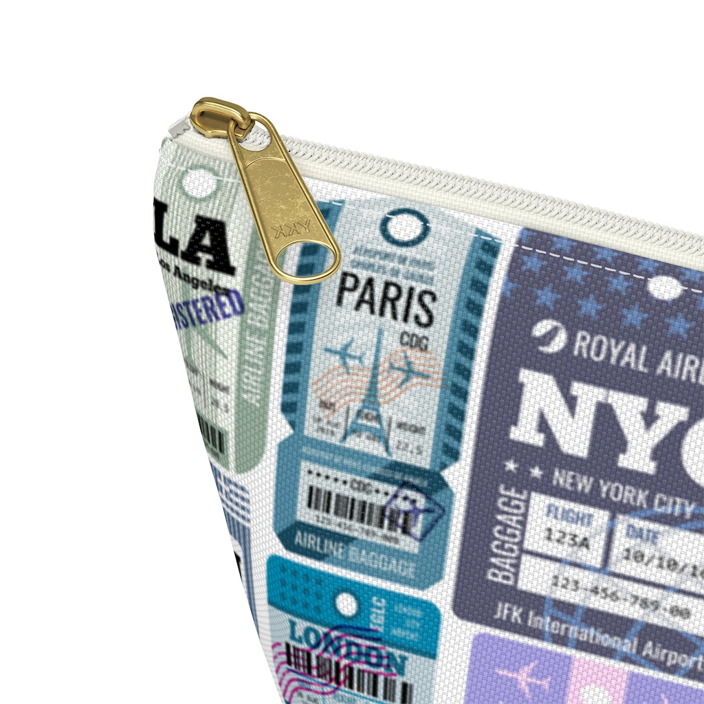 Travel Tickets Accessory Pouch, Small