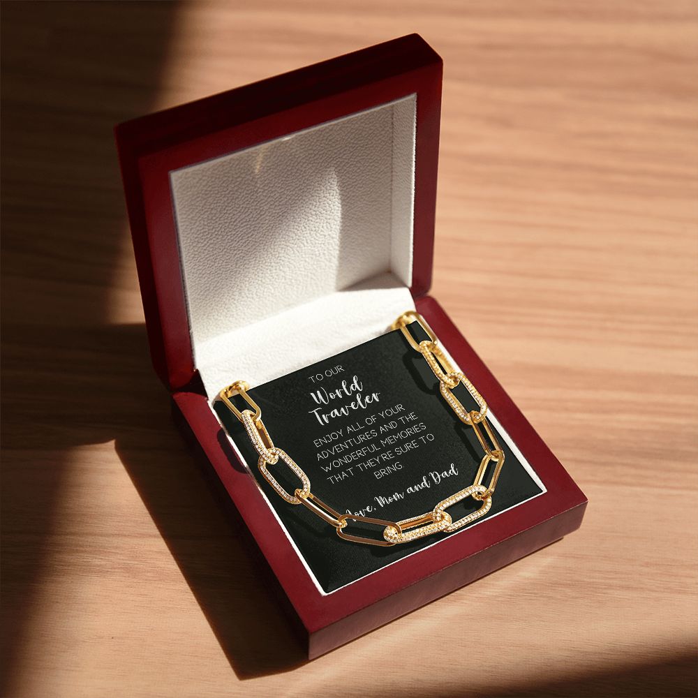 World Traveler Forever Linked Necklace