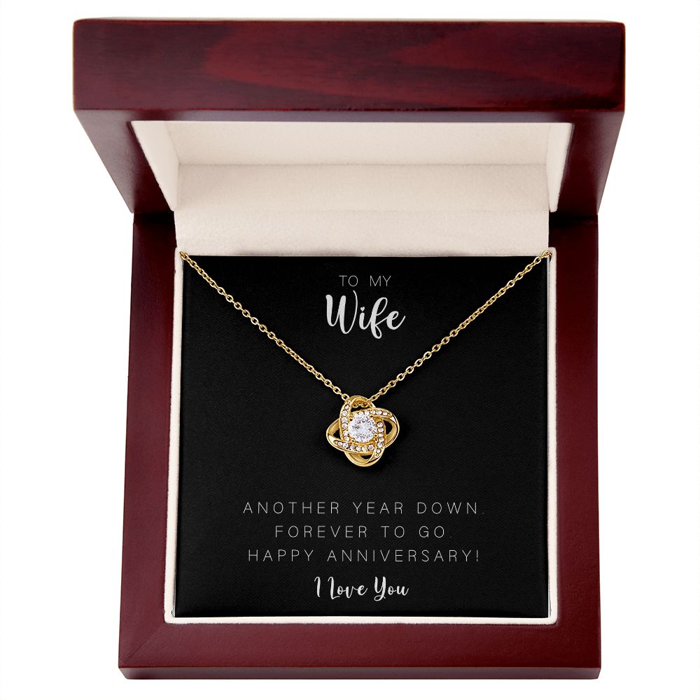Anniversary Love Knot Necklace